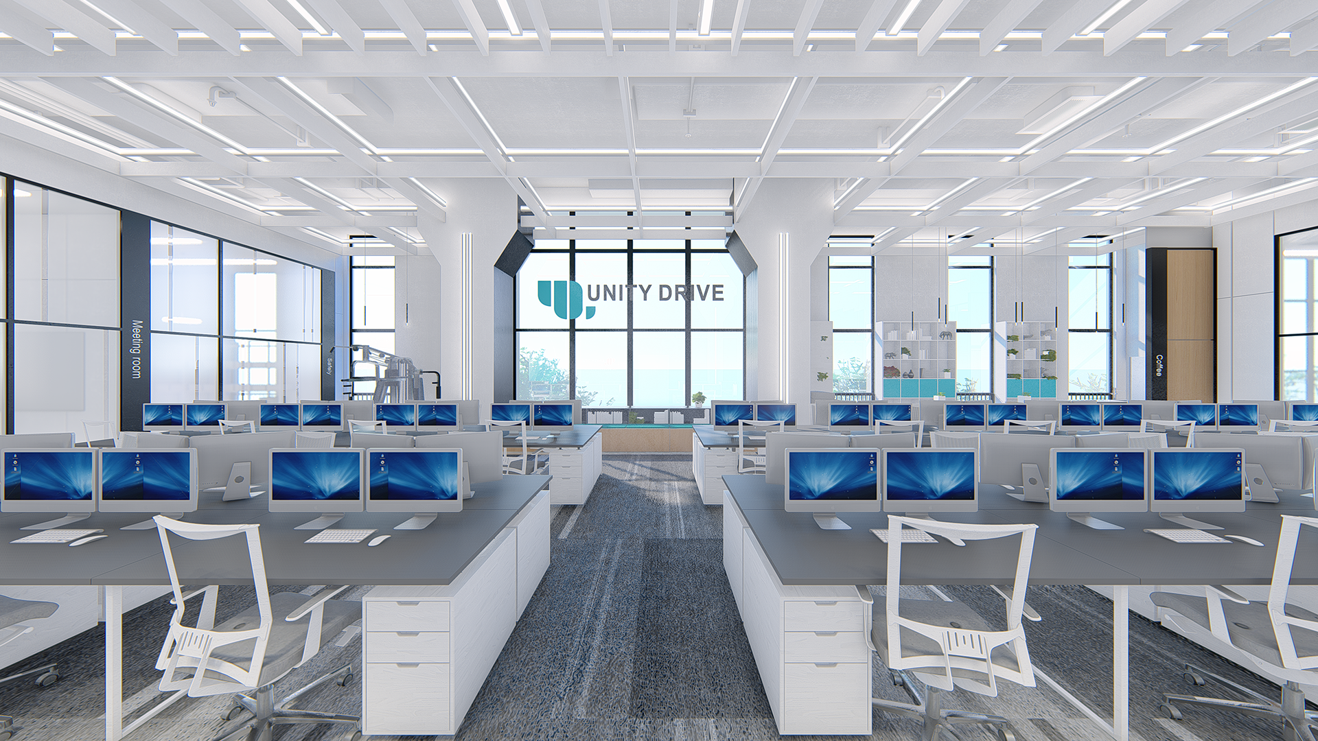 美域設計丨工作與休息完美平衡的多功能辦公空間 美域設計丨工作與休息完美平衡的多功能辦公空間