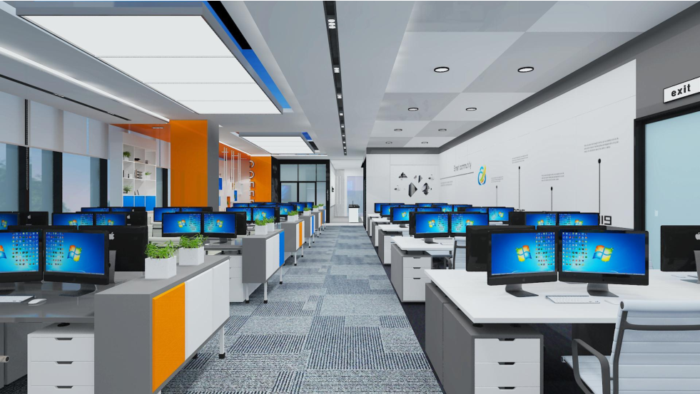 展示與辦公銜接一體的多功能空間設計 展示與辦公銜接一體的多功能空間設計